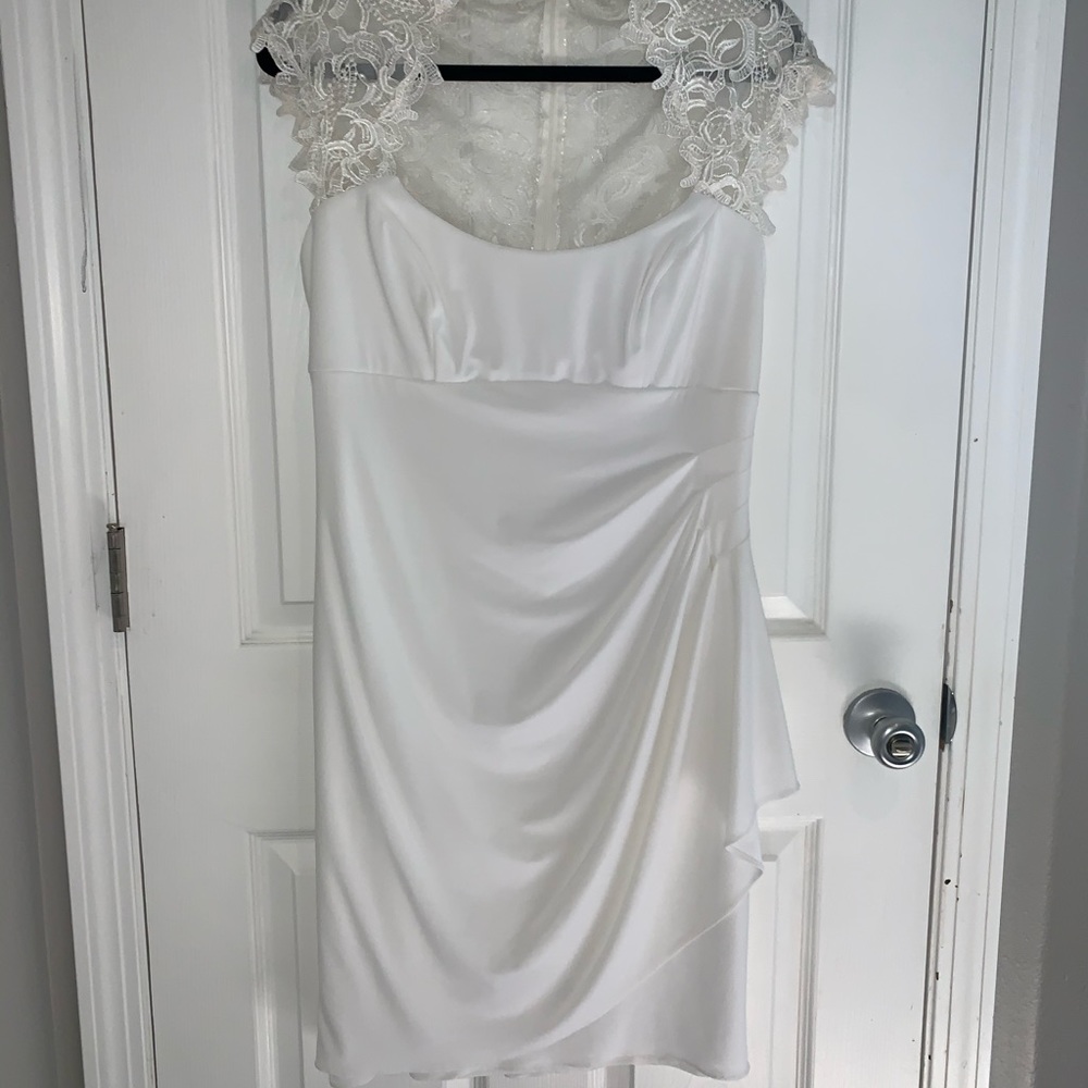 Knee length formal dress
